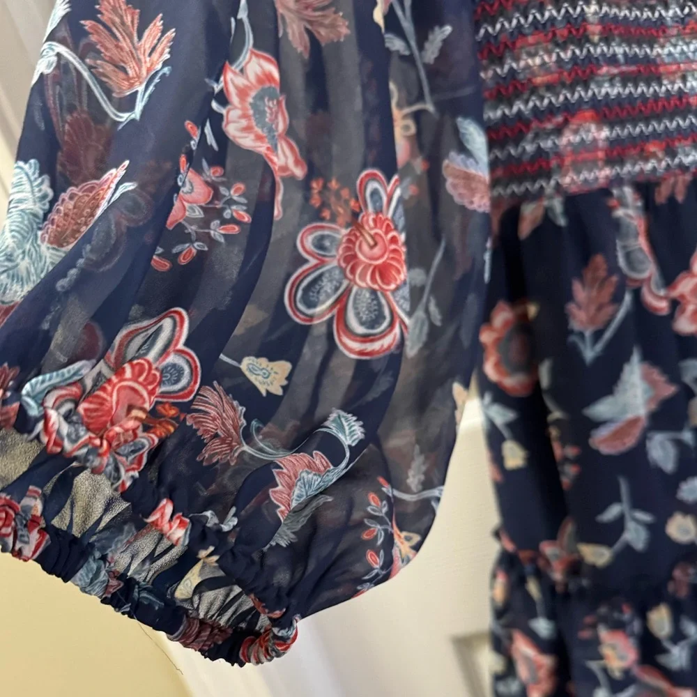 Sachin & Babi Lola Floral Smocked Mini Dress
Anthropologie Boho Tiered - Picture 13 of 16